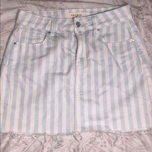 Denim skirt